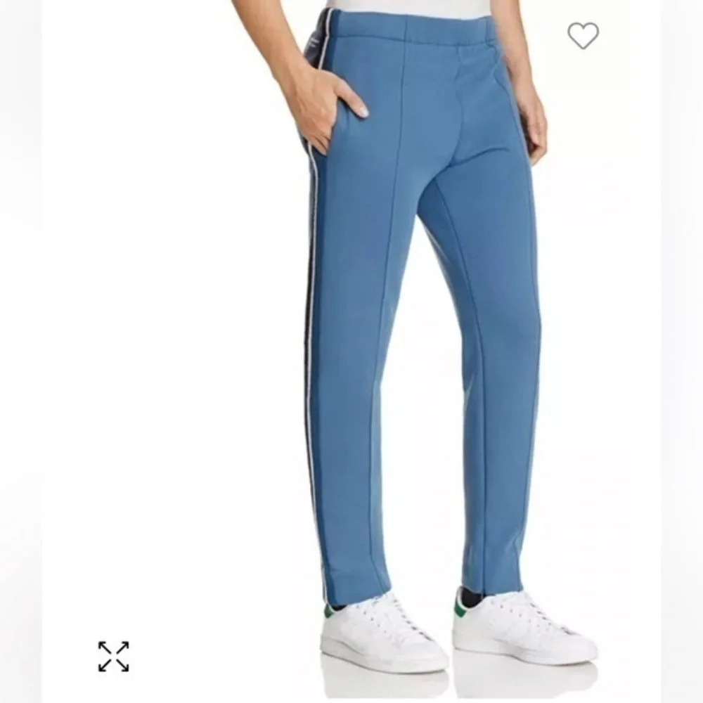 Burberry Joggers Nickston Side Stripe Track Pants in Blue